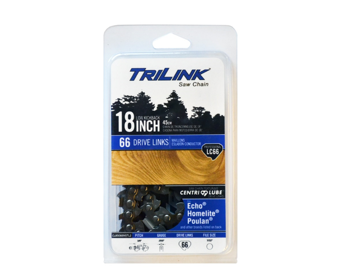 TriLinK Saw Chain 18 inch Chain w/ 66 Drive Links CL85066TL2