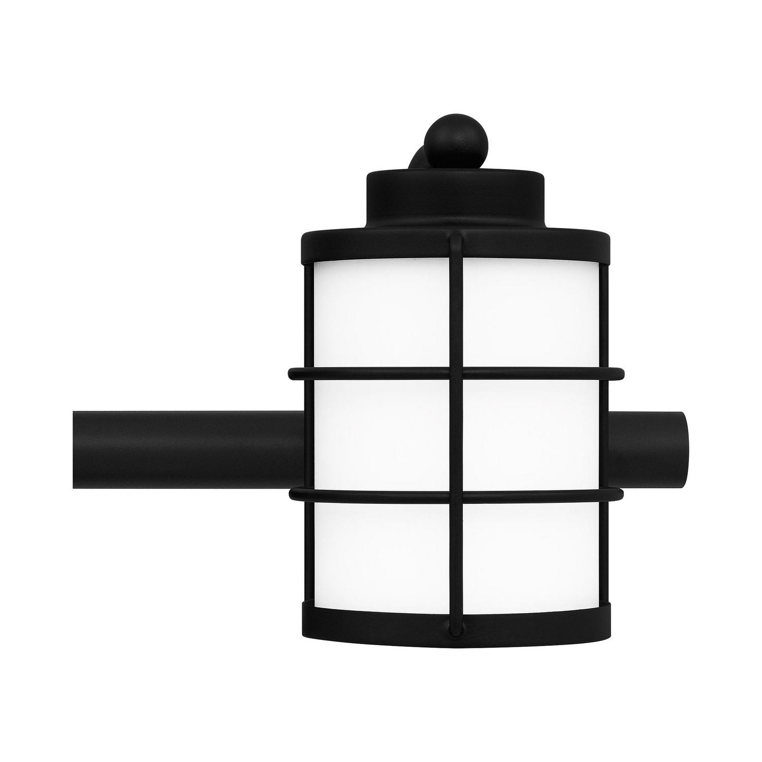 Ashley Harbour Harper 3-Light Matte Black Bath Light