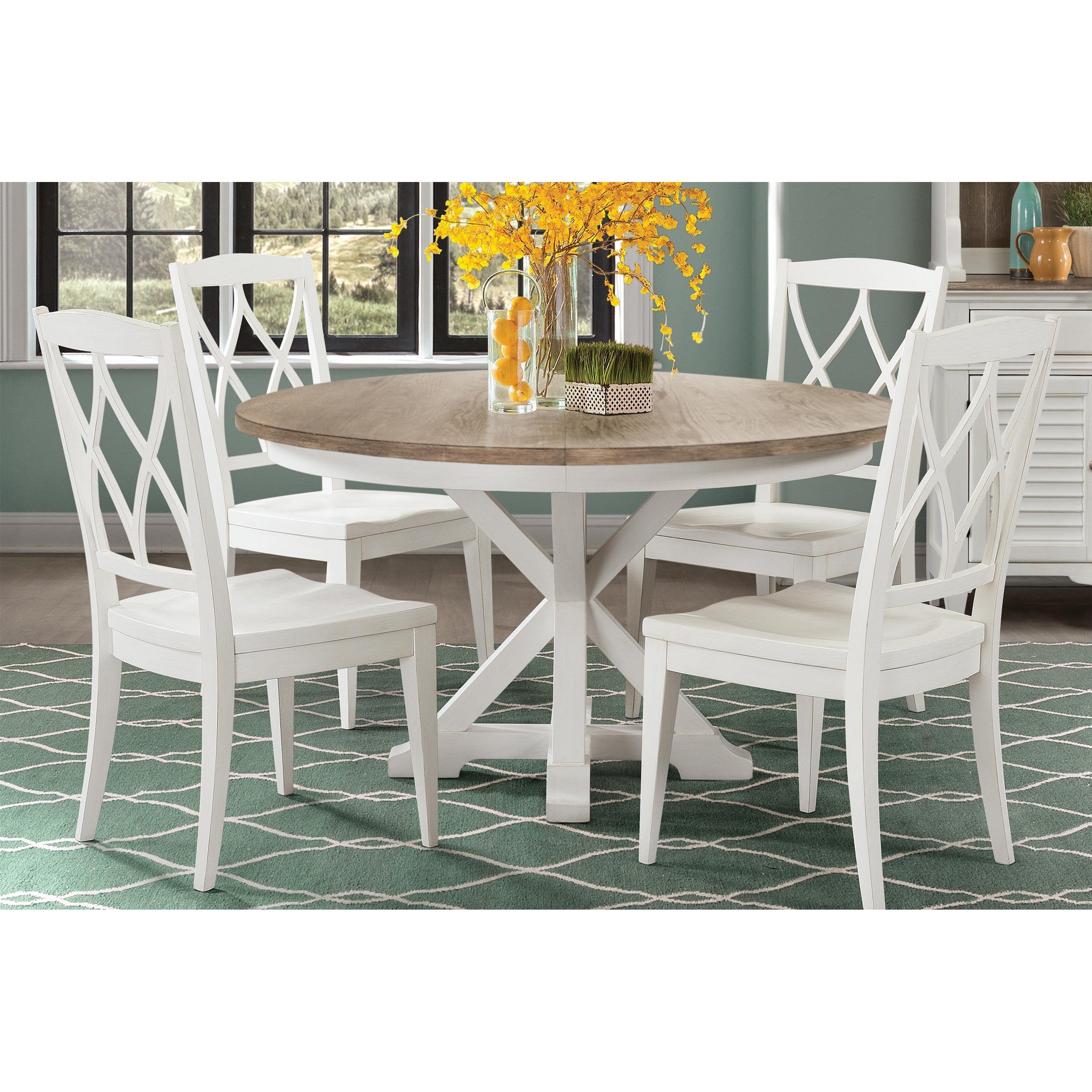 Charleston Extendable (48-66) Round Dining Table