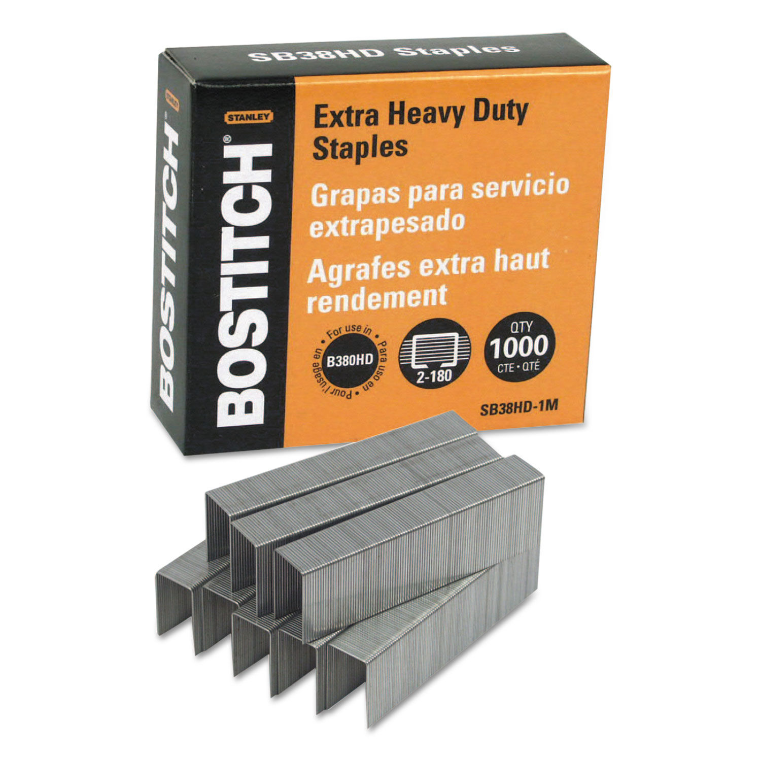 Heavy-Duty Premium Staples by Bostitchandreg; BOSSB38HD1M