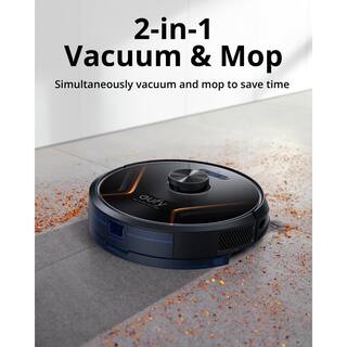 Eufy RoboVac X8 Hybrid Wi-Fi Robotic Vacuum Cleaner 2-in-1 Sweep and Mop with Mapping T2261J11