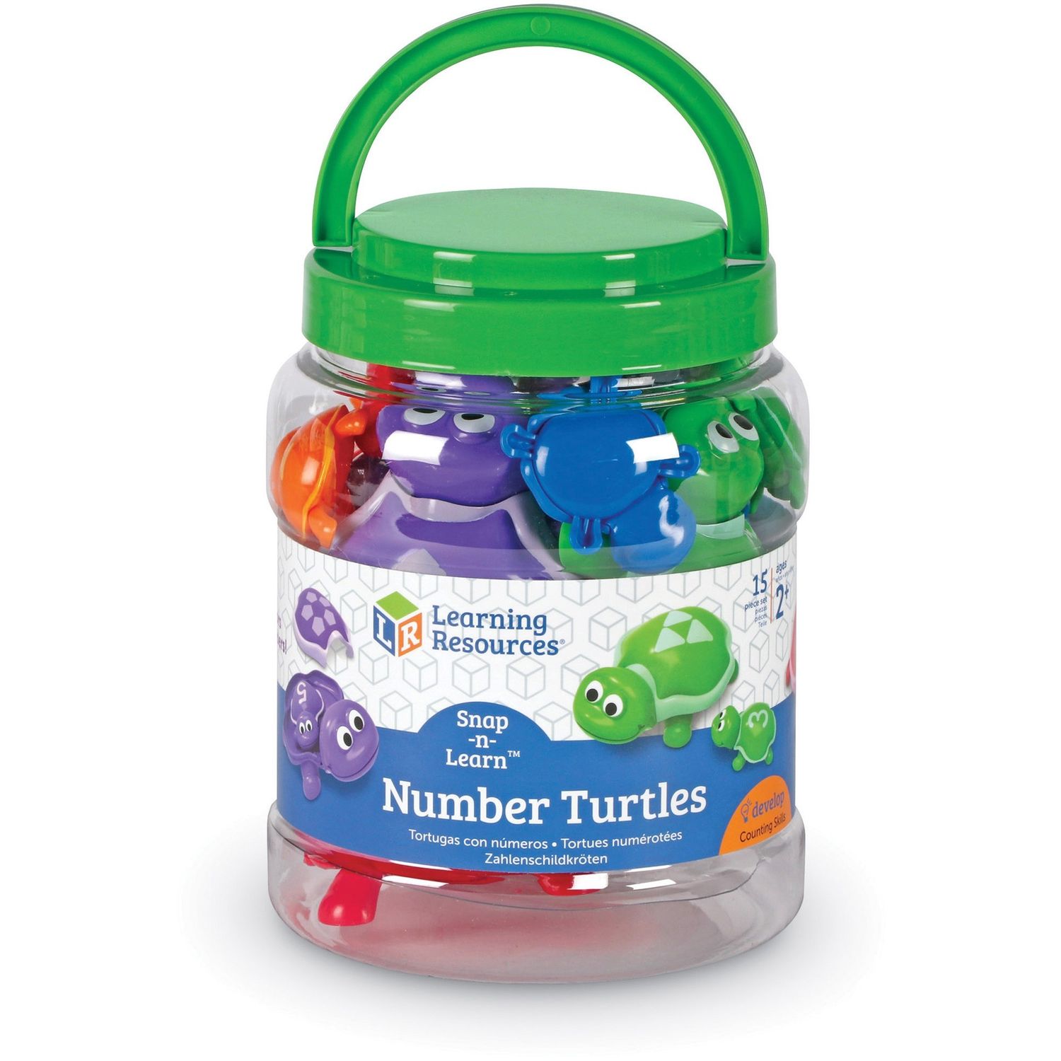 Snap-n-Learn Number Turtles by Learning Resources LRNLER6706