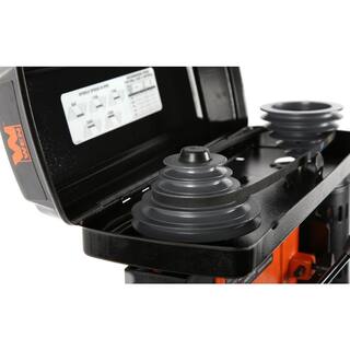 WEN 3.2 Amp 10 in. 5-Speed Cast Iron Benchtop Drill Press with Laser and 12 in. Keyless Chuck 4211