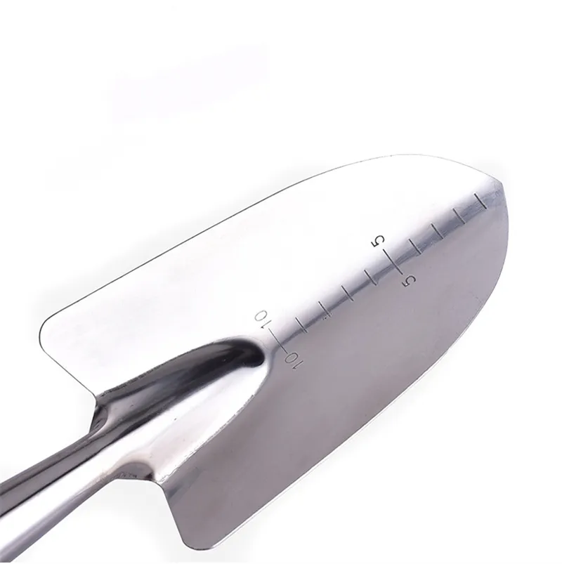 High Quality Stainless Steel Flower Shovel Garden Hand Tool Garden Shovel With Ergonomic Steel Handle