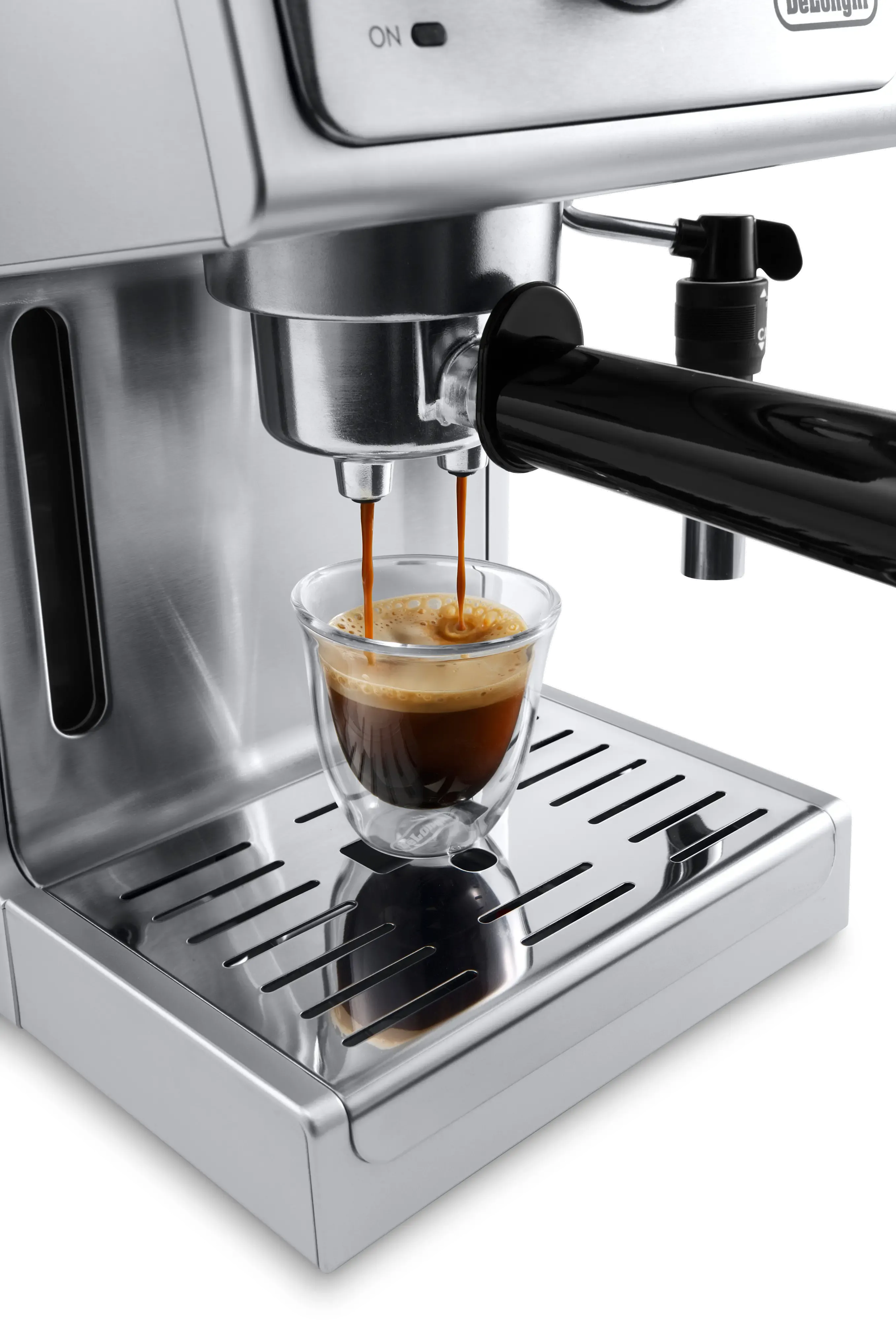 De'Longhi Manual Espresso Machine - Stainless Steel