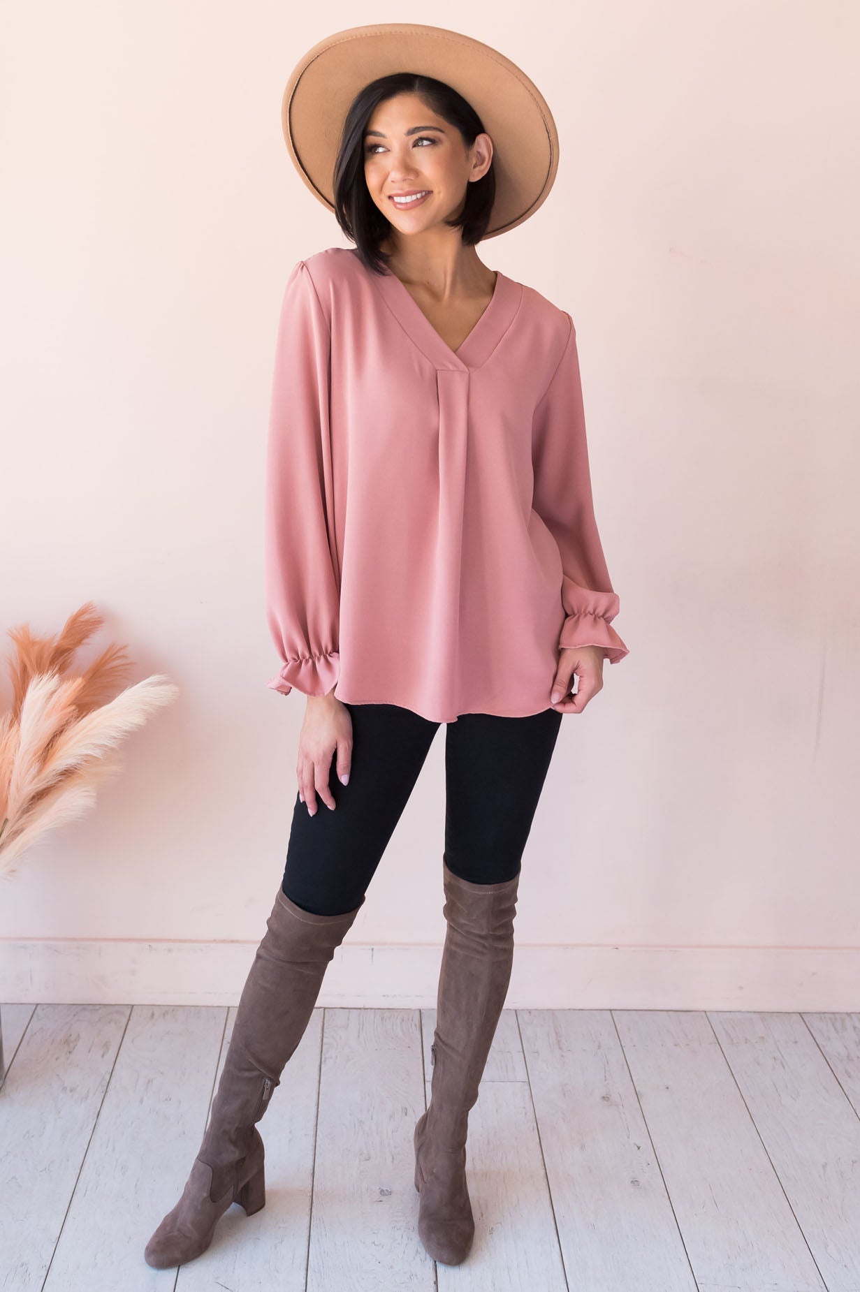 Everlasting Joy Modest Blouse