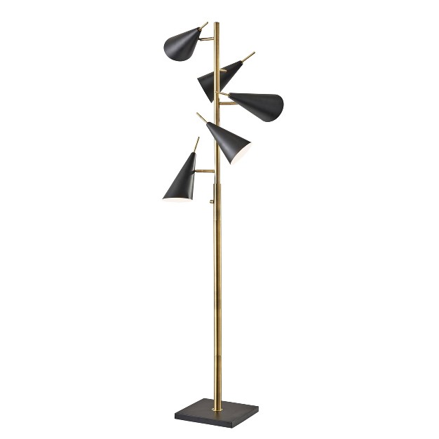 Owen Tree Lamp Black Adesso