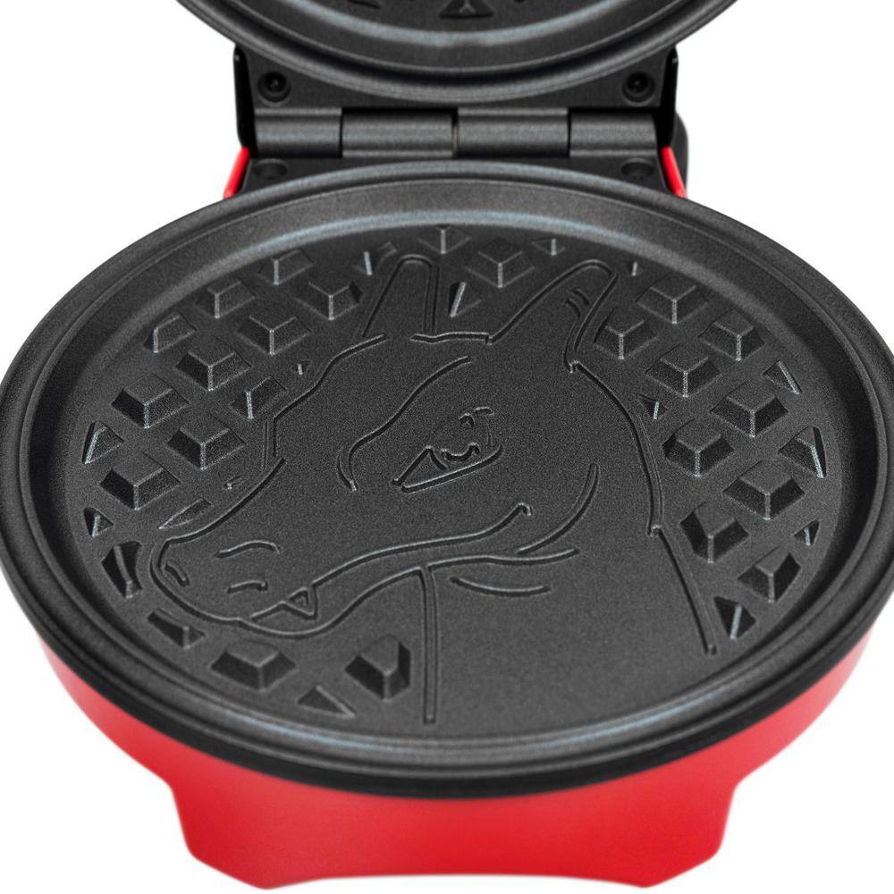 Uncanny Brands Pokemon 600 W Black 'Charizard' Round American Waffle Maker WM1-POK-CHZ