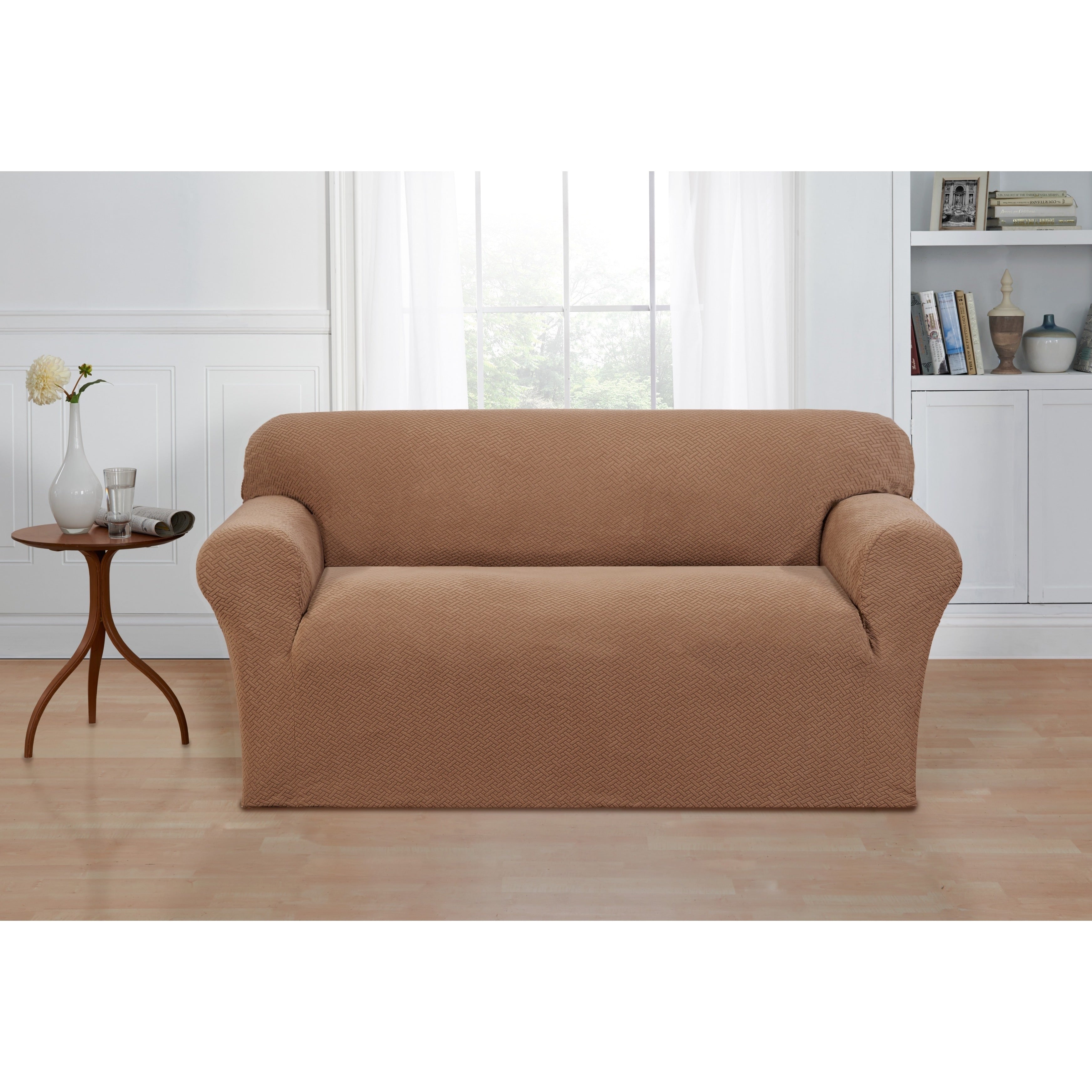 Madison Mason Stretch Slipcover, Loveseat