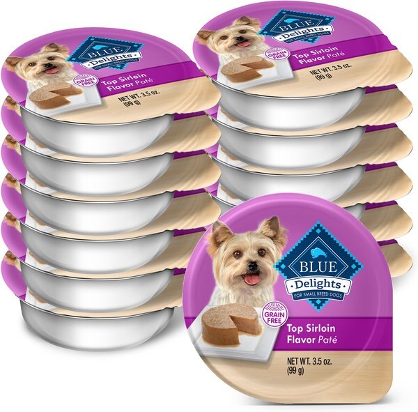 Blue Buffalo Divine Delights Top Sirloin Flavor Pate Dog Food Trays