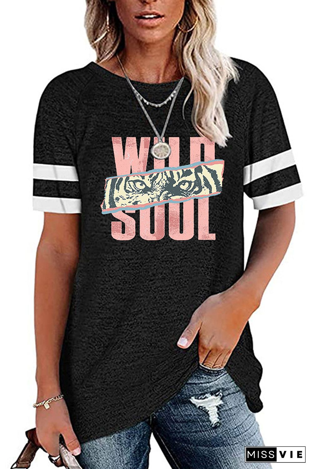 Wild Soul Graphicay Tee Wholesale