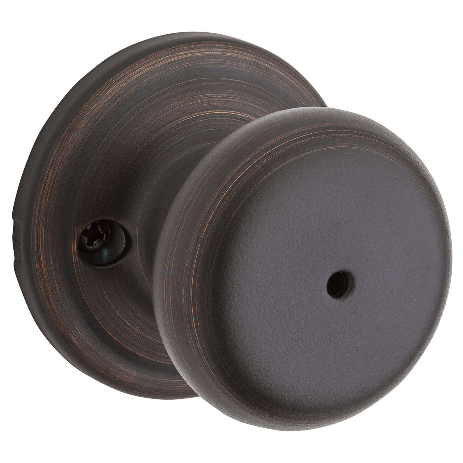 Kwikset Juno Venetian Bronze Privacy Lockset 1-3/4 in.