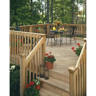 ProWood 42 in. x 2 in. Pressure-Treated Southern Yellow Pine Beveled 2-End Baluster 102605