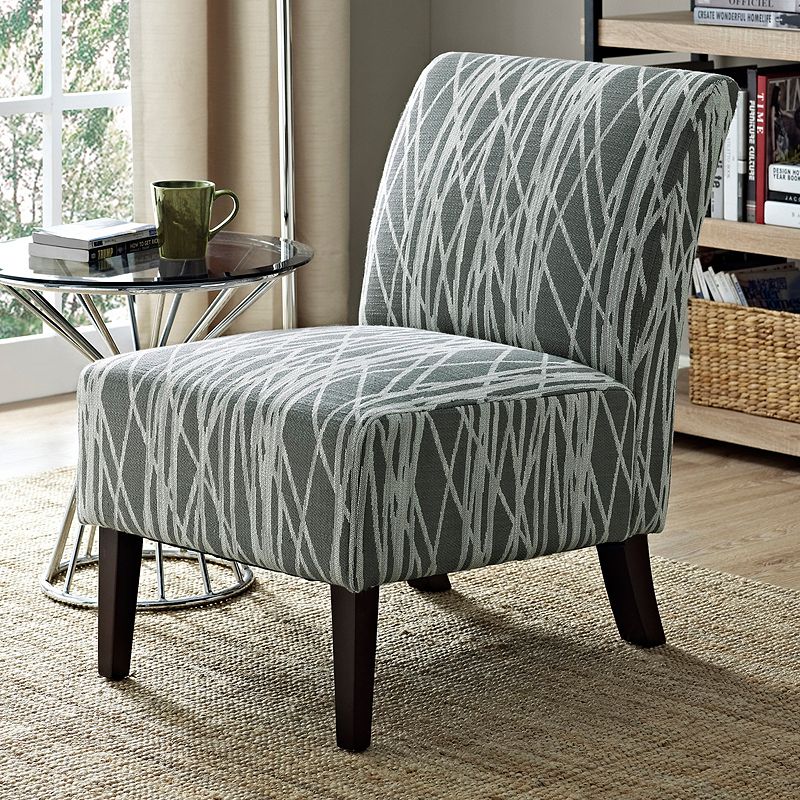 Simpli Home Woodford Accent Chair