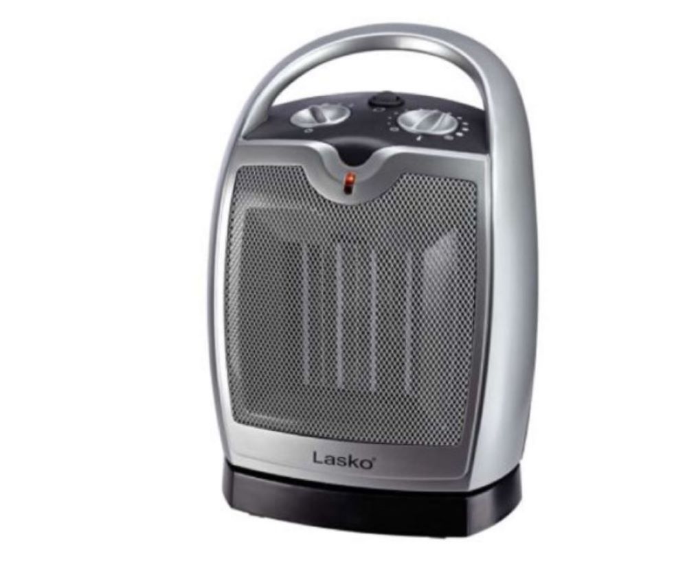 Lasko Oscillating Heater 175 sq ft Electric ;