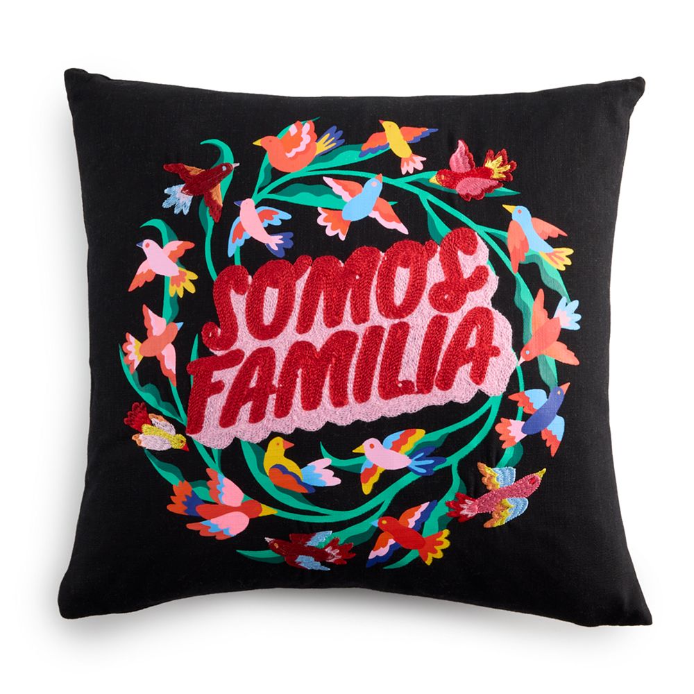 Sonoma Community? Salgado Somos Familia Decorative Throw Pillow