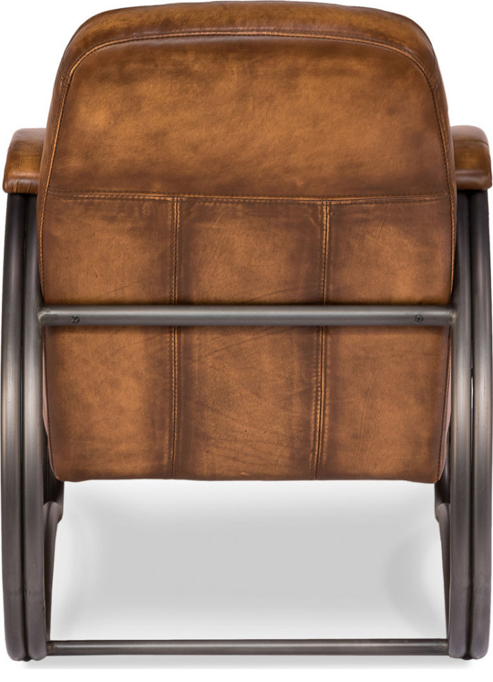 Ferris Arm Chair   Industrial   Armchairs And Accent Chairs   by HedgeApple  Houzz