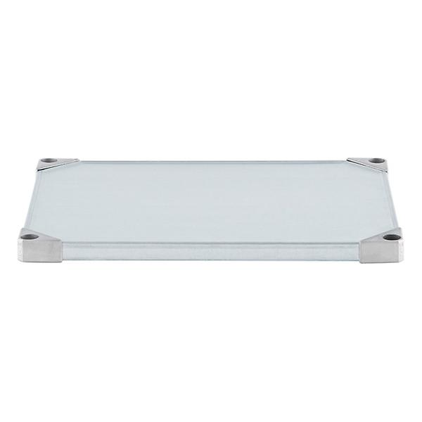 Metro Commercial Industrial Galvanized Solid Shelves