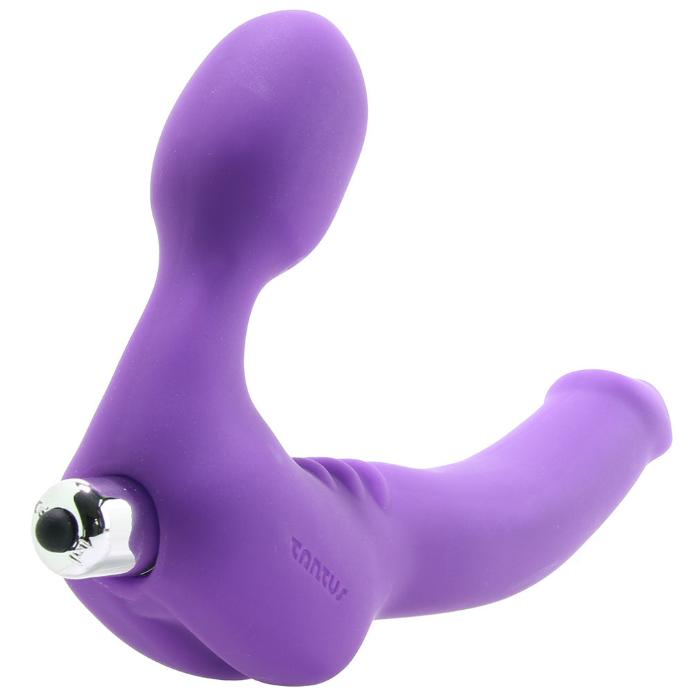 Strapless Original Double Vibrating Dildo in Violet