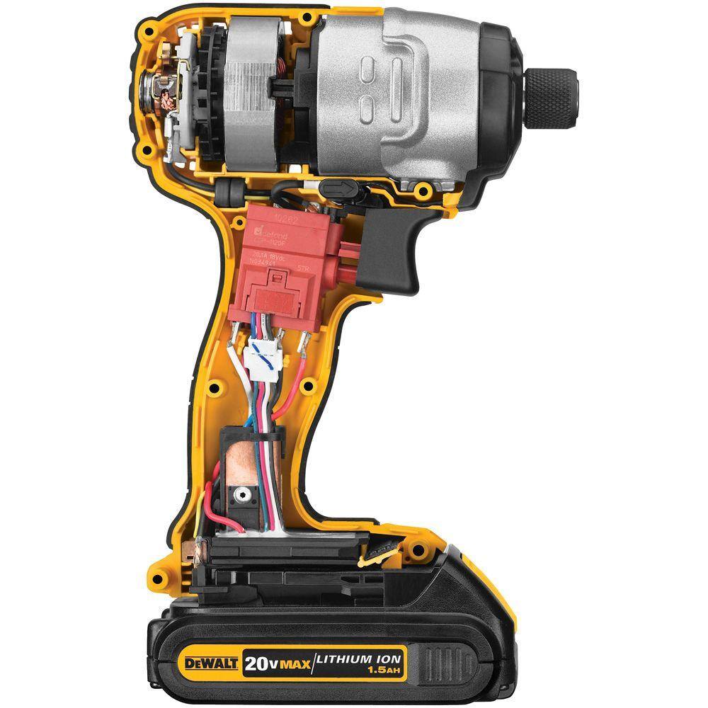 DW 20V MAX Cordless 14 in. Impact Driver (Tool Only) DCF885B