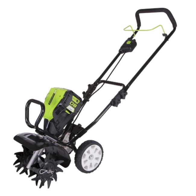 Greenworks 2800302 10 in. 80V Tiller Cultivator