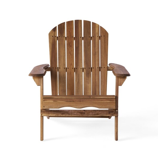 Hanlee Acacia Wood Folding Adirondack Chair by Christopher Knight Home