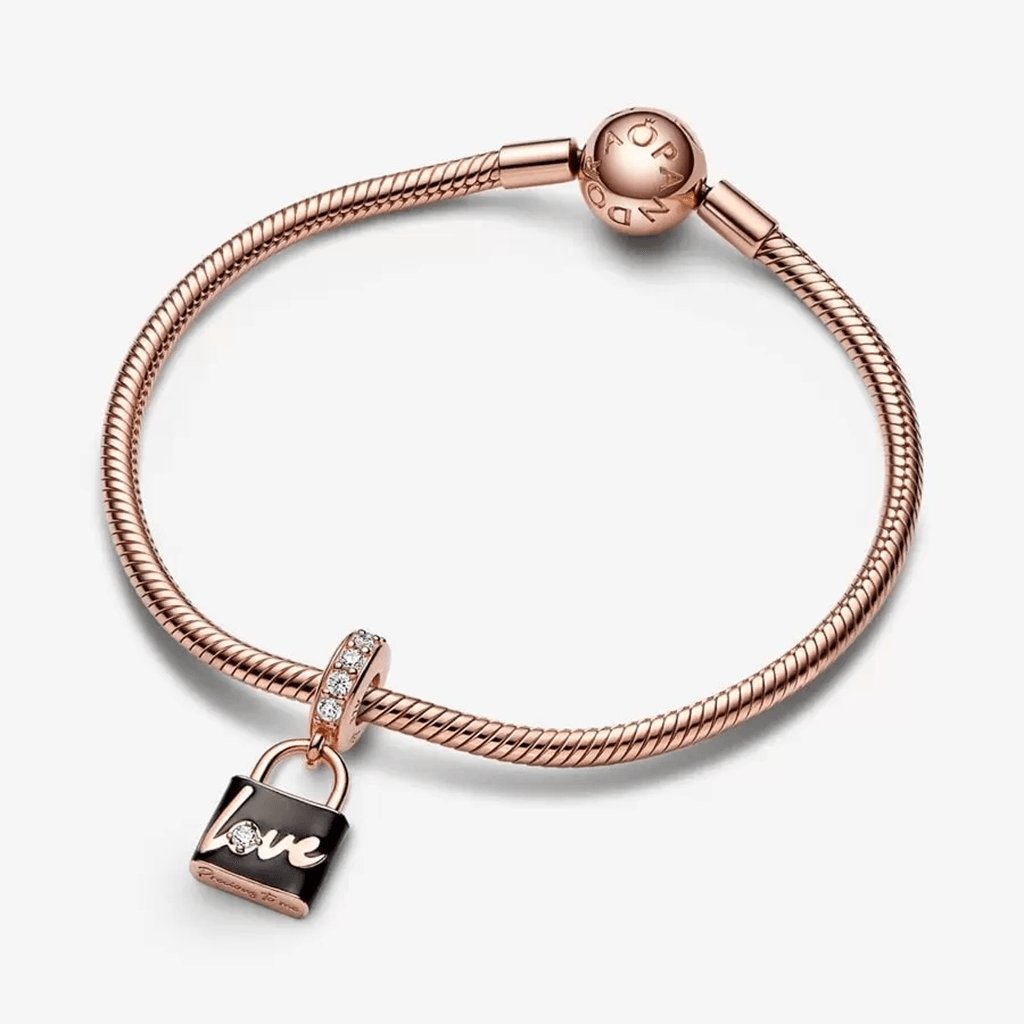 PANDORA  Love Padlock Dangle Charm