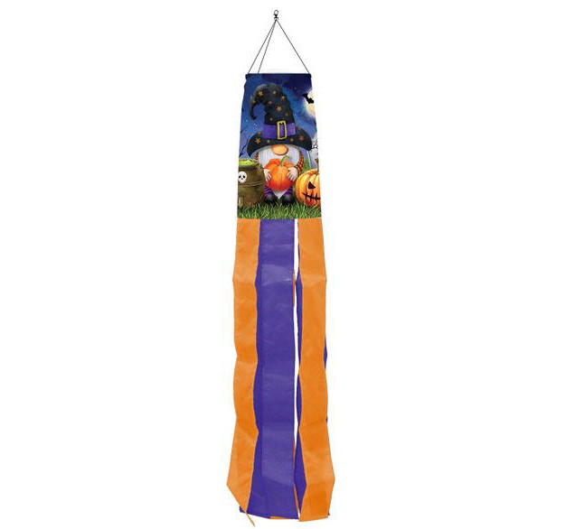 Briarwood Lane Halloween Halloween Gnomes Windsock Wind Twister 40x6