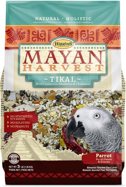 Higgins Mayan Harvest Tikal Parrot Food