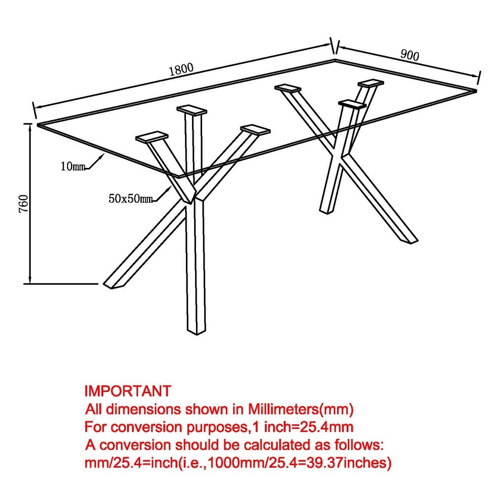 7 Pc Contemporary Dining Set