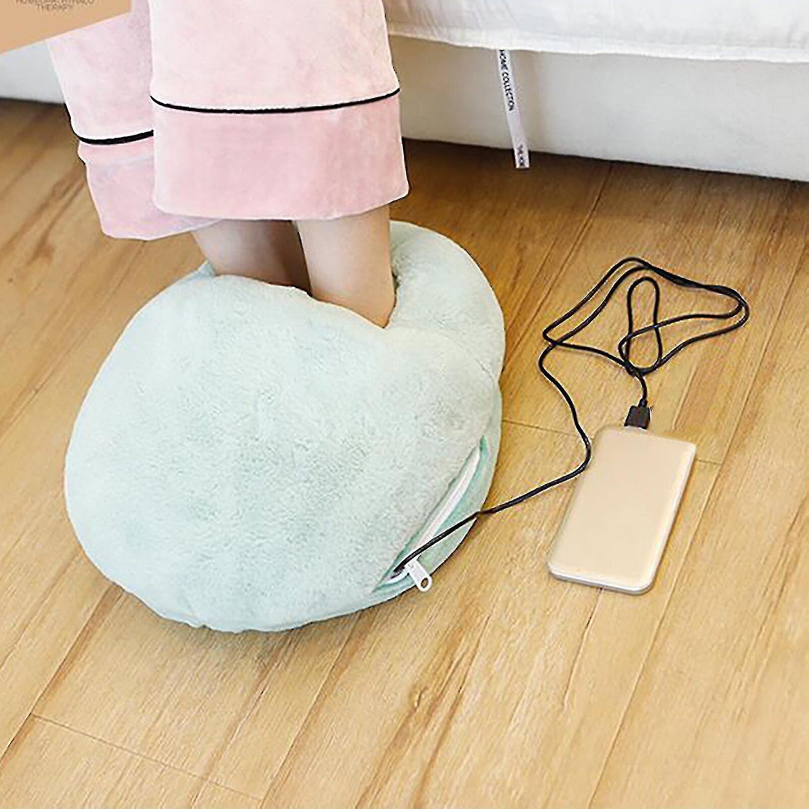 Usb Foot Warming Portable Electric Heating Pad Stove Hand Warmers Heated Warmer Slippers Feet Warmers