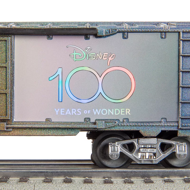 Lionel Disney 100 Years of Wonder Illuminated Rolling Stock Boxcar