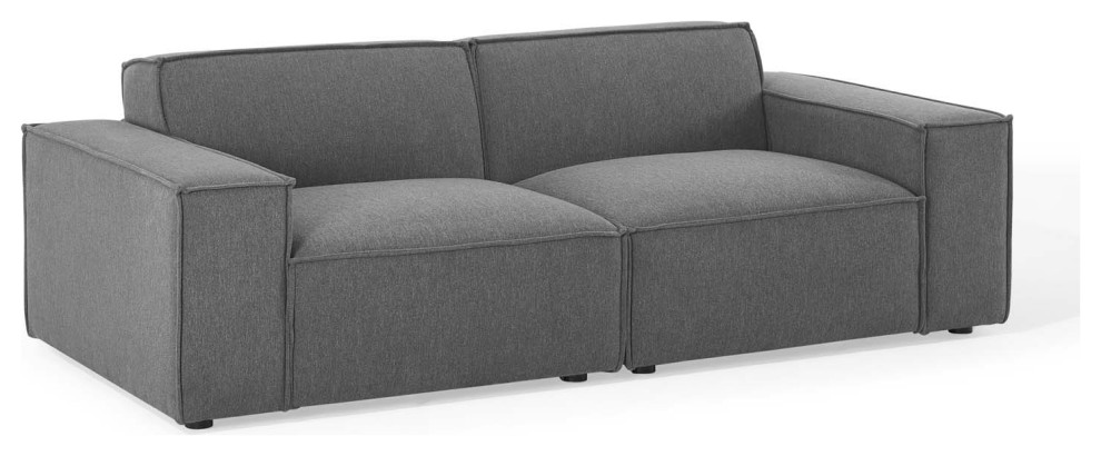 Restore 2 Piece Sectional Sofa   Transitional   Loveseats   by Modway  Houzz