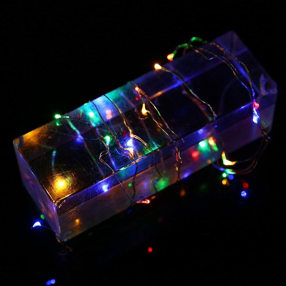 Battery Operated 2m String Light With 20 Leds Led Copper Wire String Light