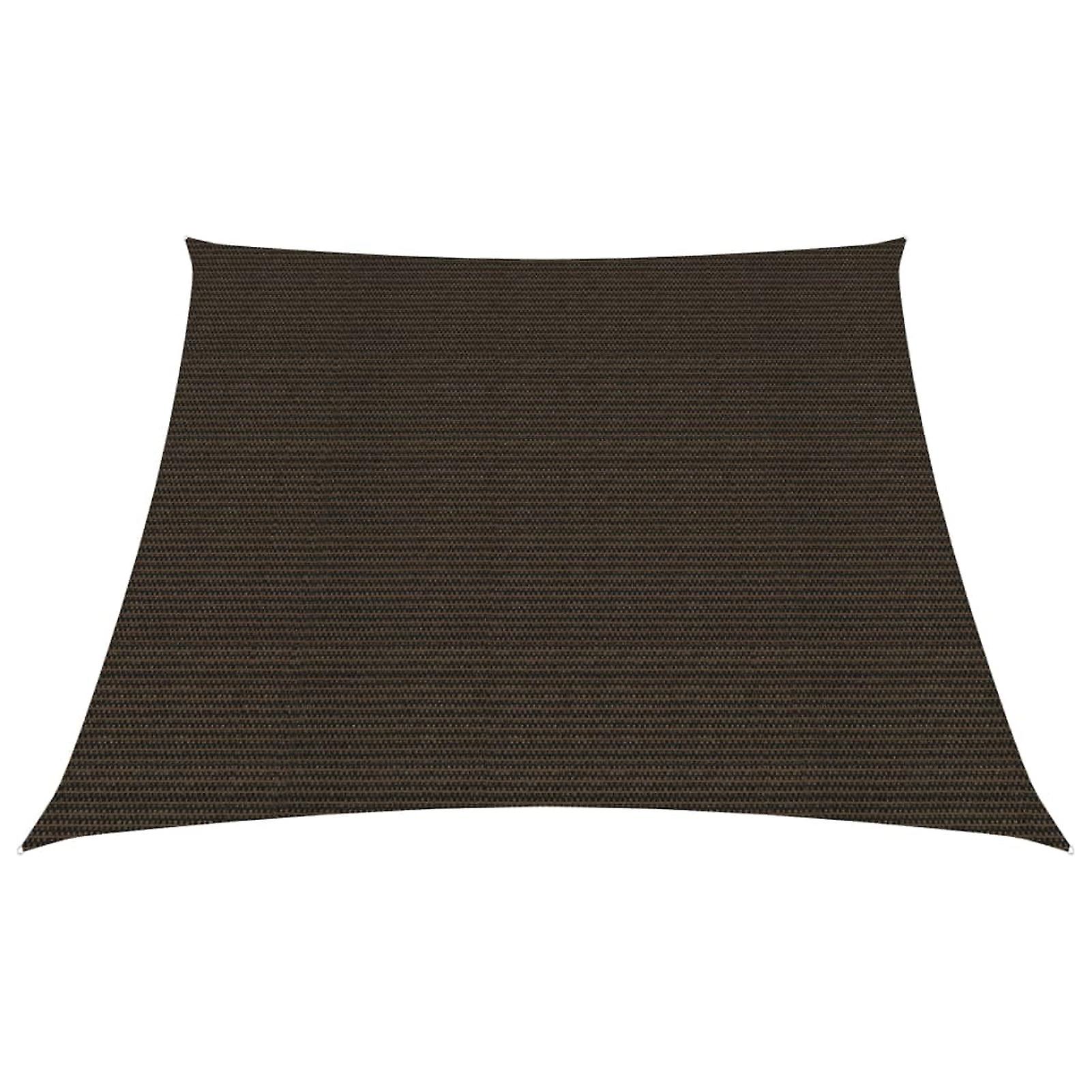 Sunshade Sail 160 G/m Brown 3/4x2 M Hdpe No.360451