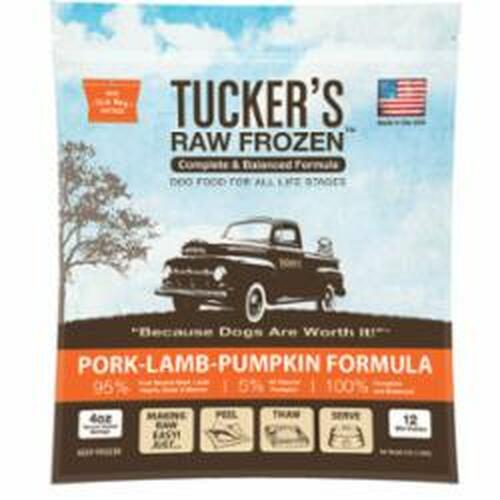 Pork， Lamb， and Pumpkin Formula Raw Frozen Dog Food