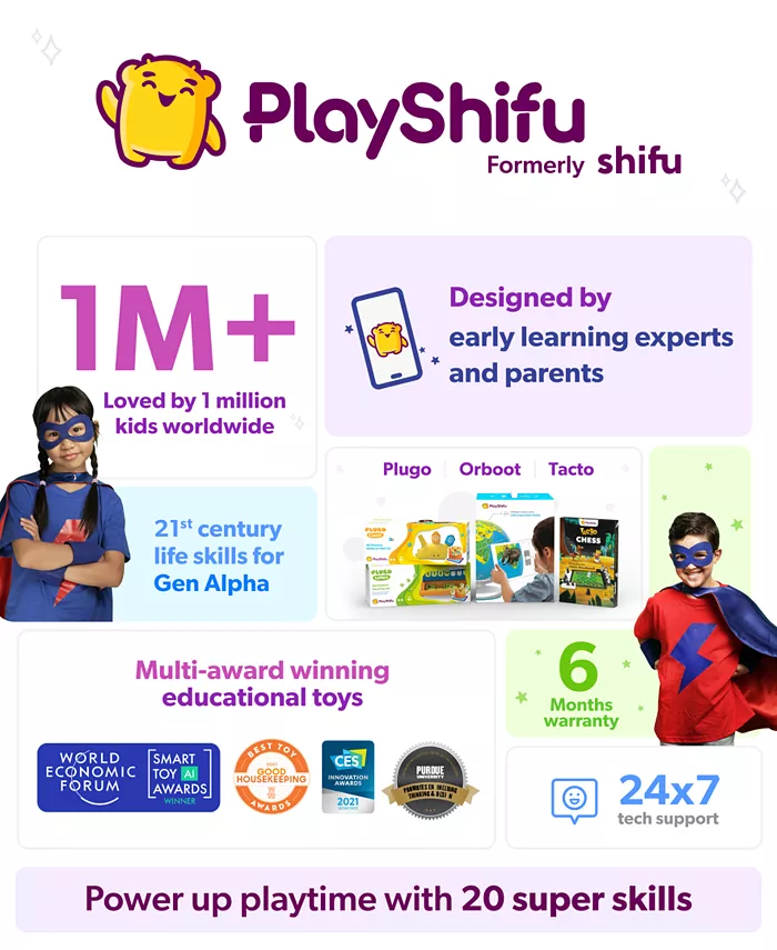 PlayShifu Plugo Letters Educational Interactive Stem Learning Game