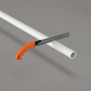 JONES STEPHENS E-Z Stroke 8 in. PVC Pipe Pull Saw with Plastic Handle S49005