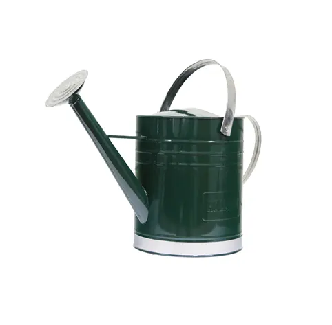 White Powder Coated Design Plant Watering Iron Can Manufacturer Custom Handmade Iron Metal Plant Watering Can