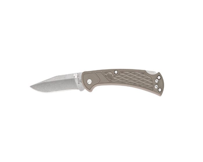 Buck Knives 112 Slim Ranger Select Folding Knife， Tan - 0112BRS2