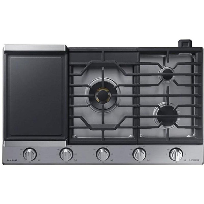 NA36N9755TSAA 36quot Chef Collection Gas Cooktop with 22K BTU Du