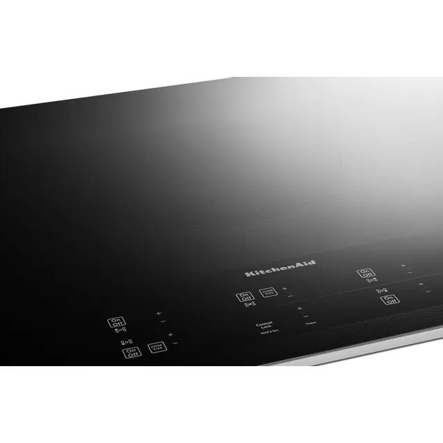 KitchenAid 36-inch Built-In Electric Cooktop with Even-Heat? Technology KCES956KSS