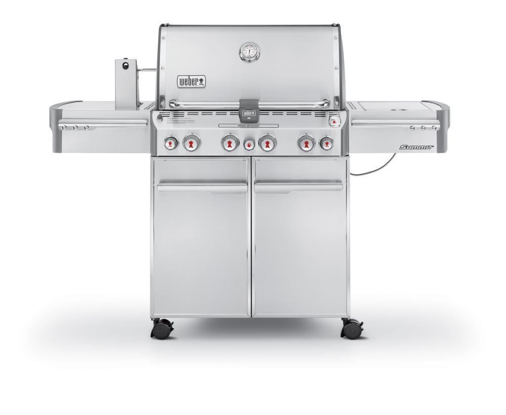 Weber 7170001 Summit® S-470™ Lp Gas Grill - Stainless Steel