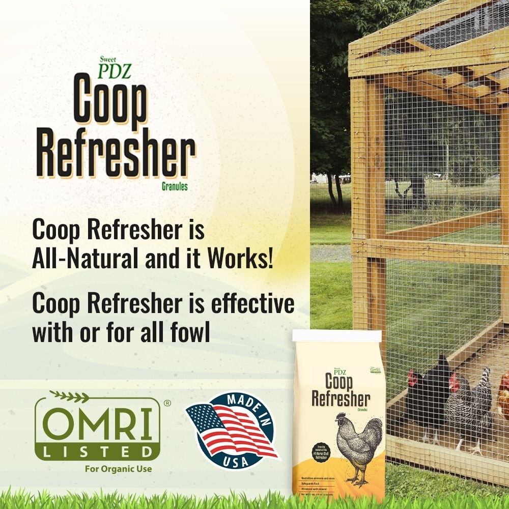 Sweet PDZ Chicken Coop Refresher