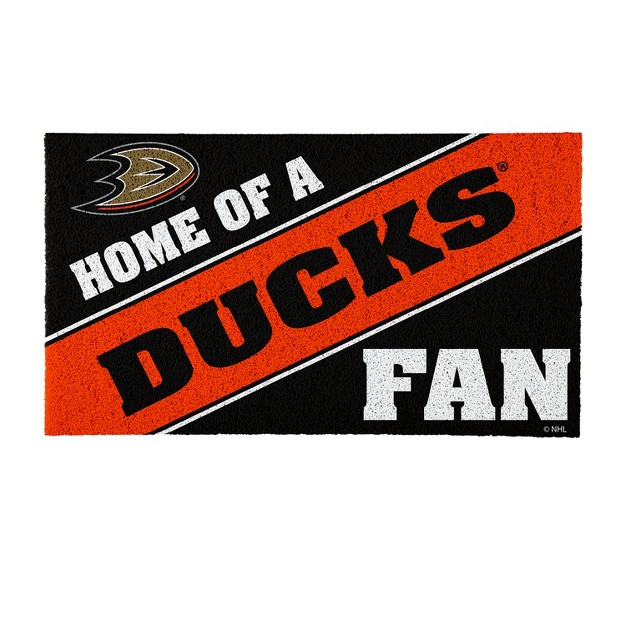 Evergreen Anaheim Ducks Pvc Mat Color