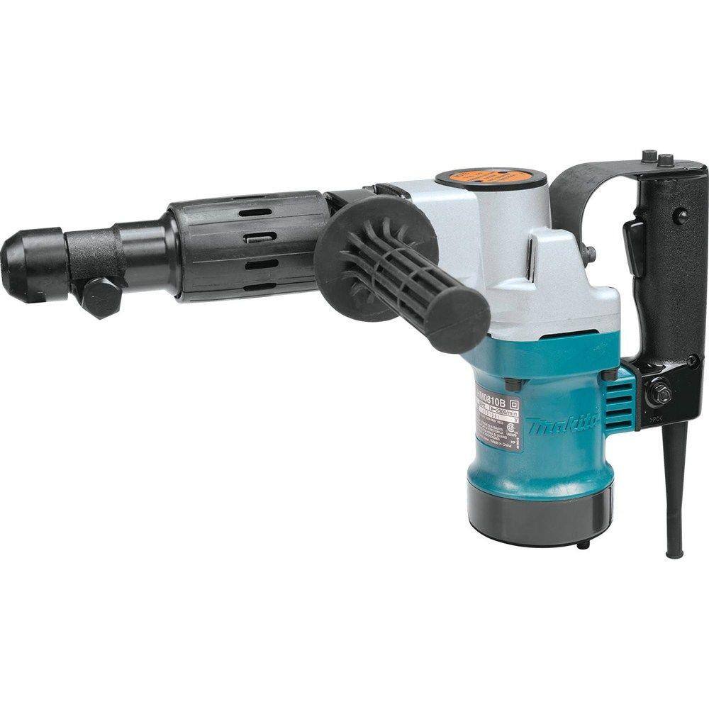 Makita 8.3 Amp 34 in. Hex Corded 11 lb. Demolition Hammer Drill with Tool Case HM0810B