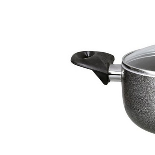 Brentwood Dutch Oven Aluminum Non stick 5 Qt In Gray