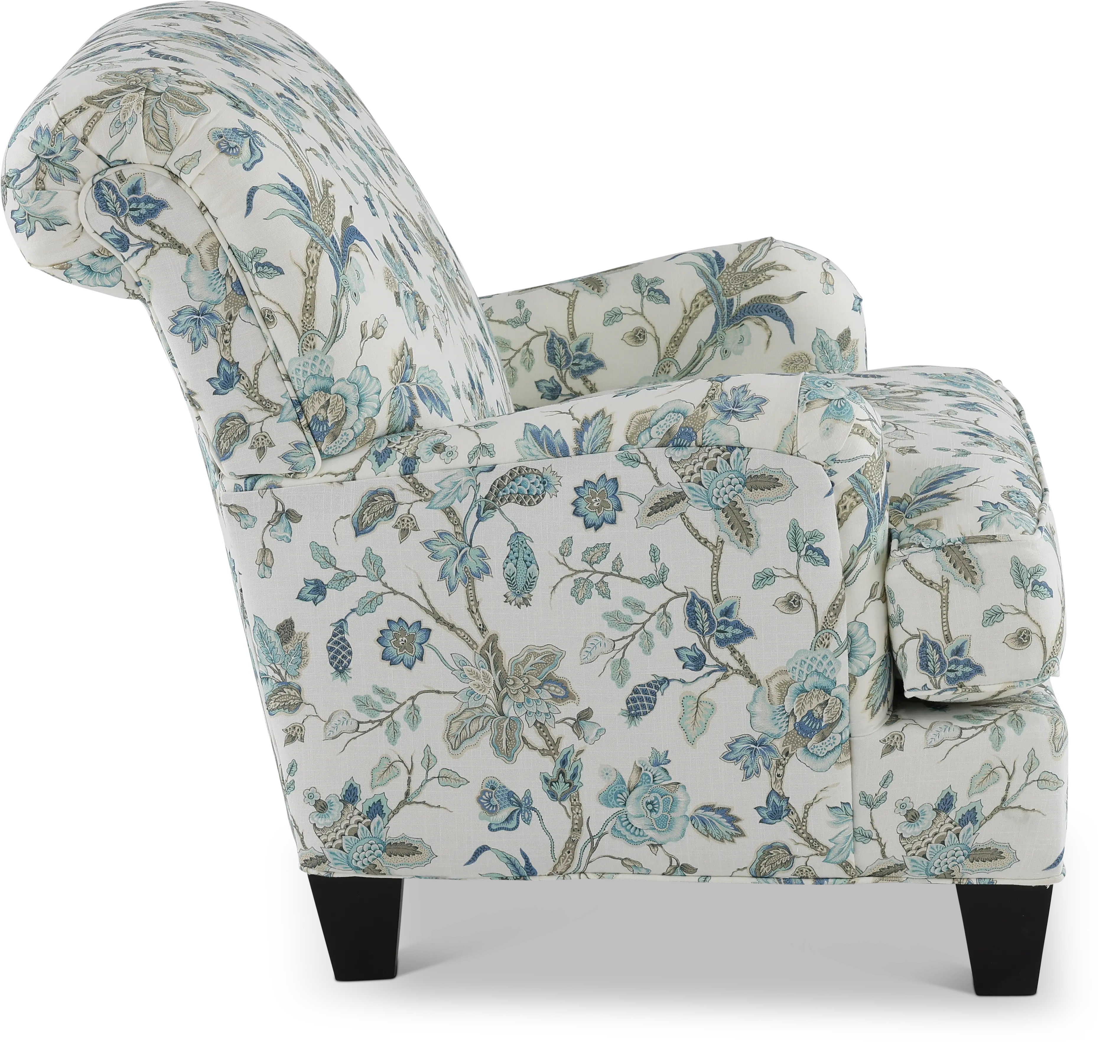 Belle Floral Accent Chair