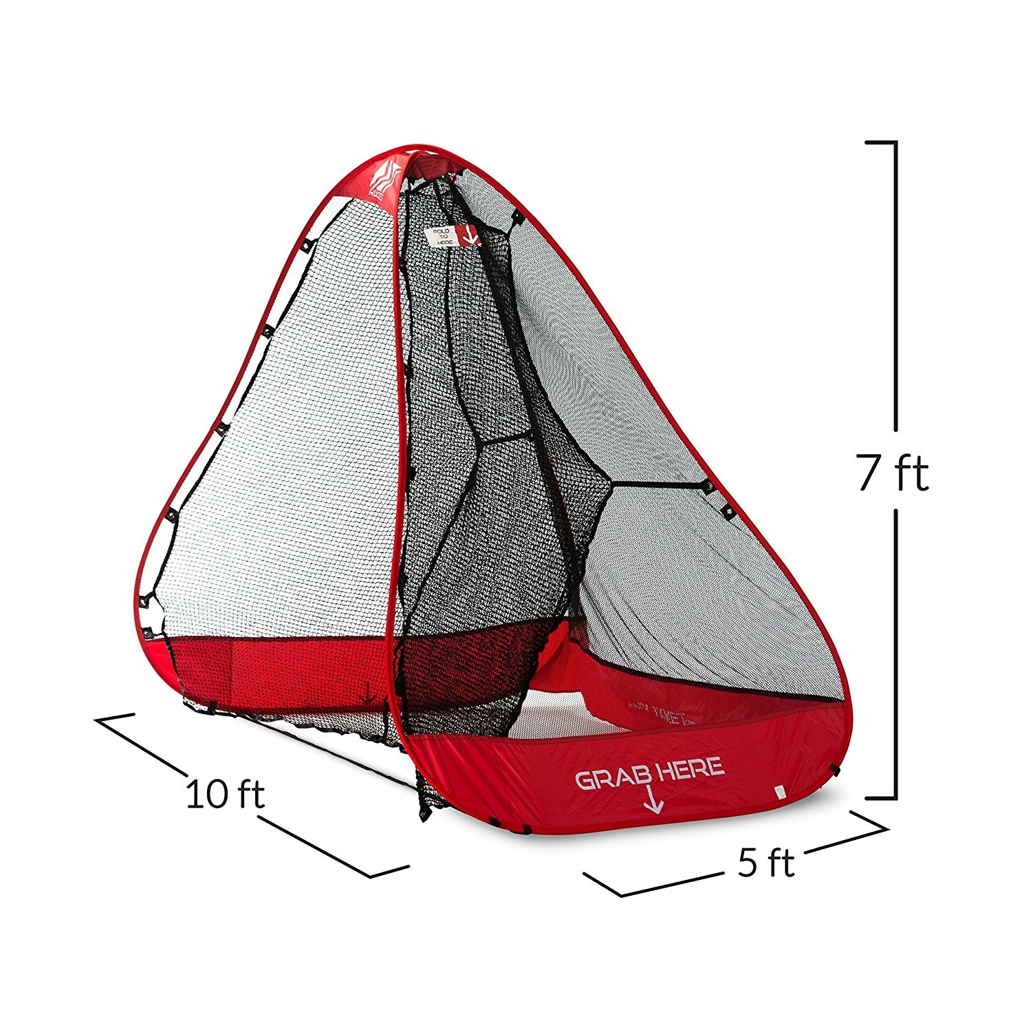 Rukknet: The Original Rukket Sports Pop-up Golf Net with Ball Return Feature， 10x7x5