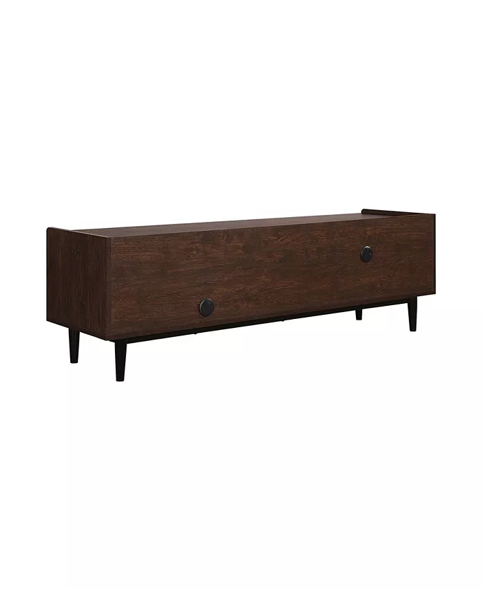 Manhattan Comfort Duane 59.25 Medium Density Fibreboard Ribbed TV Stand